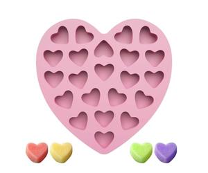 Candy Mold - 22 cavity silicone Chocolate Mold Heat Resistant | Valentine Baking old For Chocolate, Gummies, Fudge, Jelly, Ice, Soap | Baking Tool For Home, Wedding, Mother's Day Use