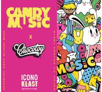 "CANDY MUSIC" x Chocotoy POSTER GIGANTE DA COLORARE