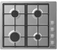 Candy Idea CHG6LX Acciaio inox Da incasso 60 cm Gas 4 Fornello(i)