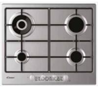 Candy - Piano Cottura A Gas Chg 6br4 Wx 59,5cm-acciaio Inox Candy