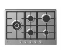 Candy CHG7WLWPX Acciaio inox Da incasso 75 cm Gas 5 Fornello(i)