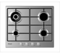 Candy Idea CHW6BR4WX Acciaio inox Da incasso 60 cm Gas 4 Fornello(i)