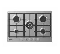 Candy Timeless CHG74WX Acciaio inox Da incasso 74.5 cm Gas 5 Fornello(i)