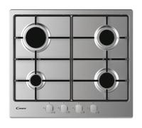 CANDY - Piano Cottura CDOY6GRX a Gas 4 Fuochi Gas Colore Inox