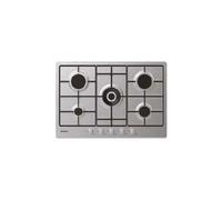Candy Moderna CHW74WX Acciaio inox Da incasso 75 cm Gas 5 Fornello(i)