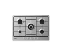 Candy Piano Cottura Gas CEL7P4WX 75cm 5 Fuochi Inox 745X510X35