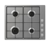 Candy Idea CHW6LX Acciaio inox Da incasso 60 cm Gas 4 Fornello(i)