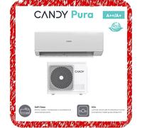 5PZ Candy Condizionatore Pura 9000 BTU CY-09TAIN + CY-09TAOUT Climatizzatore Split System Bianco 9000 Btu R-32 Wi-Fi Integrato