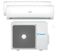 CANDY PURA DUAL 9+9 BTU CY2T14AOUT CLIMATIZZATORE WIFI INVERTER R32 A++A+