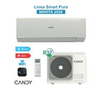 Candy Pura Kit CY09RAIN-A Condizionatore Climatizzatore 9000BTU 2,7KW WiFi A++/A