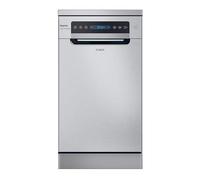 Candy Rapidò CF0C7SB0FX Lavastoviglie 45 CM, 10 Servizi, Digitale, Wi-Fi, 8 Programmi, Tecnologia Antibatteri, 47DB, Indicatore Sale e Lucidante, Cesto Superiore Regolabile, Casa Differita, Inox