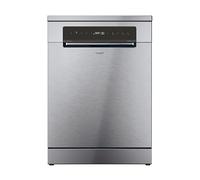 Candy Rapidò CNF 4A4S3PSX Lavastoviglie 60 CM, 14 Servizi, Display Digitale, Wi-Fi, 10 Programmi, Terzo Vassoio, Inizio Differito, Indicatore Sale e Lucidante, 44DB, Inox