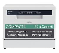 Candy RapidÓ CP 6E51LW Libera installazione 6 coperti E