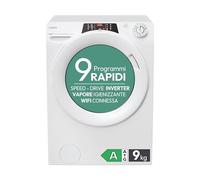 Candy RapidÓ RO 1294DWMT/1-S lavatrice Caricamento frontale 9 kg 1200 Giri/min Bianco