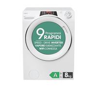 Candy RapidÓ RO 1486DWMCT/1-S lavatrice Caricamento frontale 8 kg 1400 Giri/min Bianco