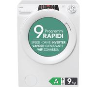 Candy RapidÓ RO 1294DWMT/1-S lavatrice Caricamento frontale 9 kg 1200 Giri/min Bianco