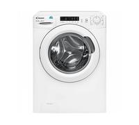 CANDY Smart CS 1292D3-01 Lavatrice, Caricamento frontale, 9 kg, 16 programmi, Profondità 520 mm, Bianco, livello rumorosità centrifuga 76 dB(A