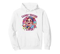 Candy Tester Ufficiale Dolci Lecca-Lecca Lover Felpa con Cappuccio