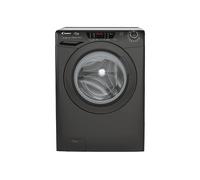 CANDY Ultra Hygiene HES12104TWMBB6-S Lavatrice Carica Alto, Caricamento frontale, 10 kg, 16 programmi, Profondità 580 mm, Nero, livello rumorosità centrifuga 74 dB(A
