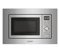 Candy Wave 600 Microonde da Incasso, 20 Litri, 7 programmi, 5 livelli di potenza, Grill, ricette su App hOn AxLxP 38,2x59,5x34,4 cm, Acciaio Inox - CA20FMW7NG