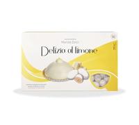 CandyFrizz Kit Confetti CANDYFRIZZ MANDORLA E NOCCIOLA per confettate o Bomboniere Gusti a Scelta per tutti i tuoi Eventi - Made in Italy - OFFERTA (Delizia Limone)