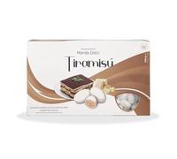 CandyFrizz Kit Confetti CANDYFRIZZ MANDORLA E NOCCIOLA per confettate o Bomboniere Gusti a Scelta per tutti i tuoi Eventi - Made in Italy - OFFERTA (Tiramisù)
