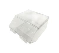 CandyFrizz Selection - Espositore in plexiglass 2 scompartimenti per Caramelle gommose - Confetti - Alimenti Sfusi