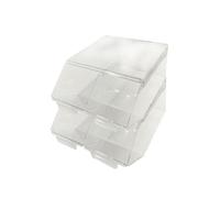 CandyFrizz Selection - Espositore in plexiglass 4 scompartimenti per Caramelle gommose - Confetti - Alimenti Sfusi
