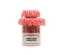 CandyFrizz Selection - MANICO OMBRELLINO CANDY CANES - Perfetto per decorazioni e feste Pz 50 14g (Bianco Rosa)