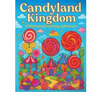 Candyland Kingdom: A Whimsical Coloring Adventure: Sweet Scenes of Lollipops, Cupcakes, and Magical Sugar Forests