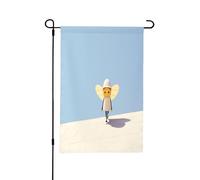 Candyman Spring Garden Flag Stand - Decorazioni pasquali per esterni, resistente alle intemperie, perfetto per cortile e giardino