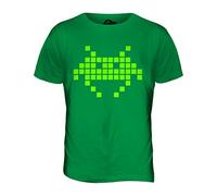 Candymix Space Invader Neon T-Shirt da Uomo Maglietta