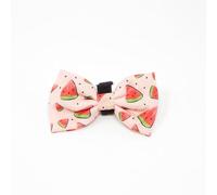 candyPet - Bow Tie/Bow Tie - Velcro fastener - Bow tie or bow tie for collar or harness - Matching Harness, collar and lead, WATERMELON