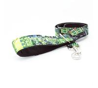 candyPet - Dog Leash, 120 cm cotton with Softshell Padded Handle, Chip