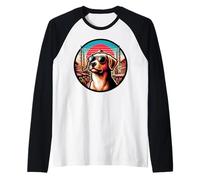 Cane A Istanbul Türkiye E Vacanza Turca Maglia con Maniche Raglan