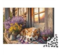 Cane Adorabile Cane Un divertente gioco per famiglie adatto ad adulti, adolescenti e bambini con un alto livello di difficoltà 1000 pezzi (75x50 cm)