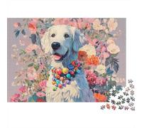 Cane Adorabile Cane Un divertente gioco per famiglie adatto ad adulti, adolescenti e bambini con un alto livello di difficoltà 1000 pezzi (75x50 cm)