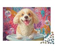 Cane Adorabile Cane Un gioco altamente creativo con un alto livello di difficoltà Adatto ad adolescenti e adulti 300 pezzi (40x28 cm)