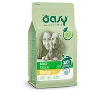 Oasy Dog Adult Medium 12 KG - Crocchette per cane cani Adulti