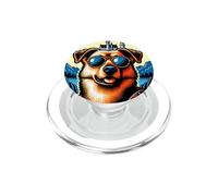 Cane al castello di Neuschwanstein PopSockets PopGrip per MagSafe