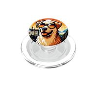 Cane al castello di Neuschwanstein PopSockets PopGrip per MagSafe