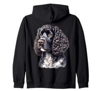 Cane American Water Spaniel Felpa con Cappuccio