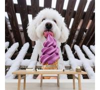 Cane Animale Carta da Parati Murale Gelato Autoadesiva Grande Fotomurali Soggiorno Camera Da Letto Tv Ufficio Ristorante Murales Decorazione Per La Casa 826x589cm