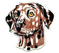 cane animale - Toppe termoadesive Patch Toppa ricamate, misura: 8,5 x 8,7 cm