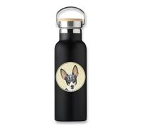 Cane Art Razza Pittura Giocattolo Fox Terrier Vacuum Flask, Eco Bottiglia, Tazza di Caffè