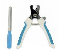 Cane Artiglio Clipper Set in acciaio inox Pet Nail File Blu