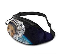 Cane Astronauta Nello Spazio Regolabile Con Foro Per Cuffie Per Allenamento Sportivo Viaggiare Corsa