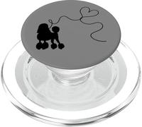 Cane barboncino amante Sock Hop Rockabilly 1950s Valentines PopSockets PopGrip per MagSafe
