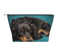 Cane bassotto, Borsa da toilette Borsa per trucco Borsa per cosmetici Borsa da toilette da viaggio portatile