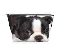 Cane Boston Terrier, Borsa da toilette Borsa per trucco Borsa per cosmetici Borsa da toilette da viaggio portatile